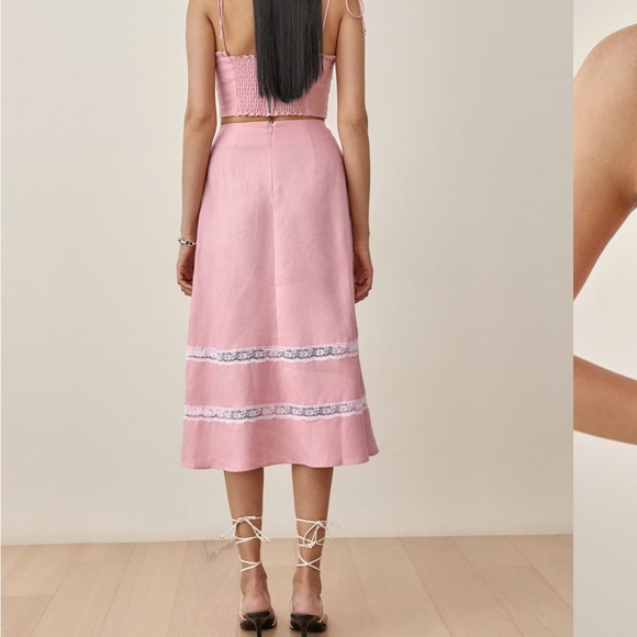 Reformation Rima Linen Two Piece set - Picture 4 of 8